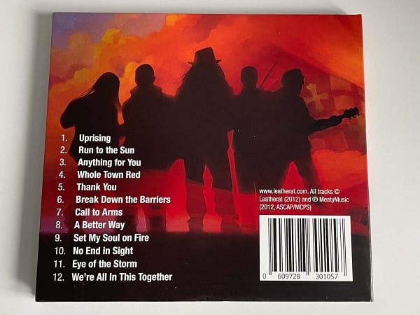 Leatherat Uprising CD back