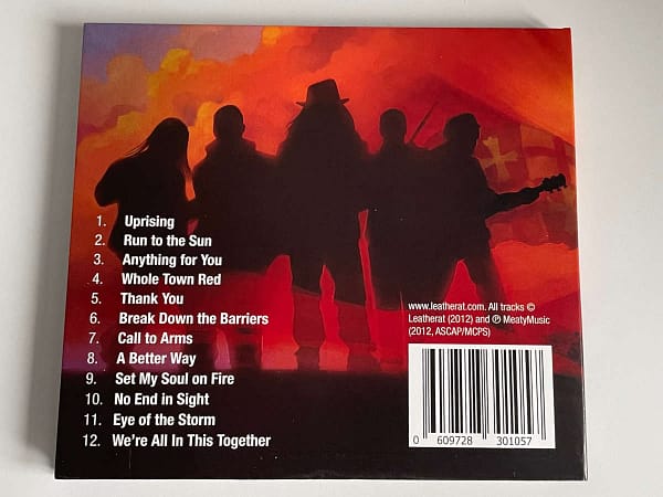 Leatherat Uprising CD back