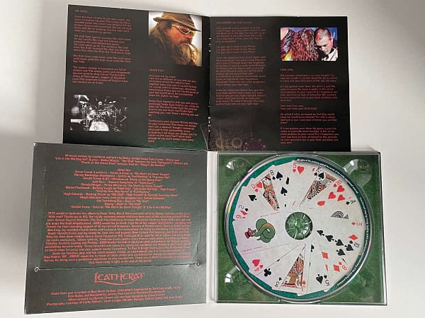 Leatherat Snake Eyes CD inner